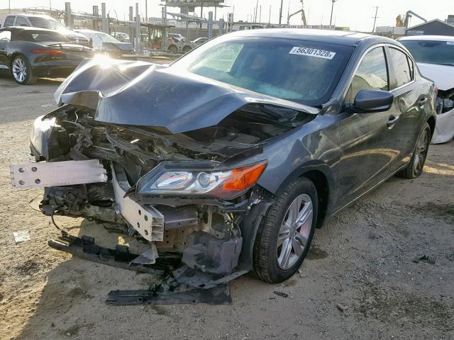 19VDE1F39DE007190 - 2013 ACURA ILX 20 GRAY photo 2