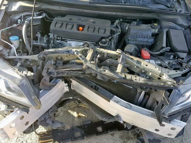 19VDE1F39DE007190 - 2013 ACURA ILX 20 GRAY photo 7