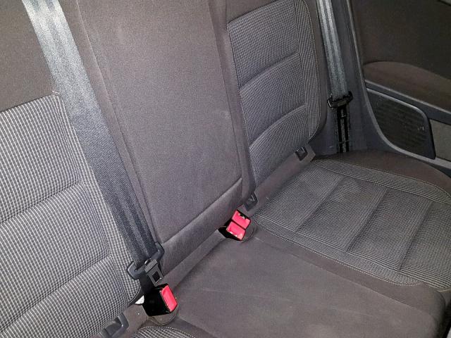 WVWAB7AJ7CW297395 - 2012 VOLKSWAGEN GOLF BLACK photo 6