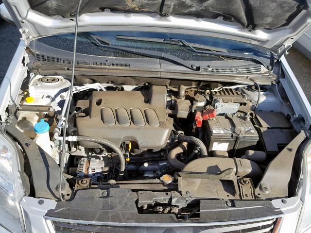 3N1AB6AP3AL699693 - 2010 NISSAN SENTRA 2.0 SILVER photo 7