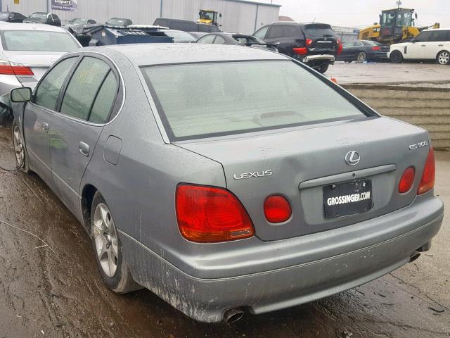 JT8BD69S110135900 - 2001 LEXUS GS 300 GREEN photo 3