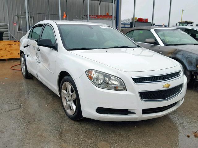 1G1ZB5E08CF107766 - 2012 CHEVROLET MALIBU LS თეთრი ფოტო 1
