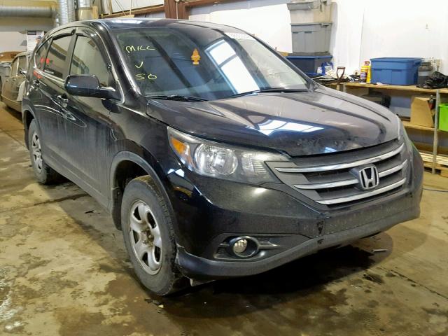 2HKRM4H79CH116440 - 2012 HONDA CR-V EXL BLACK photo 1