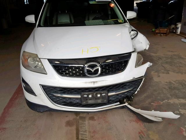 JM3TB3MA9A0233900 - 2010 MAZDA CX-9 WHITE photo 7