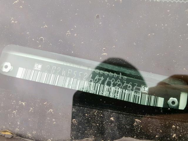 2G2WP552161122767 - 2006 PONTIAC GRAND PRIX WHITE photo 10