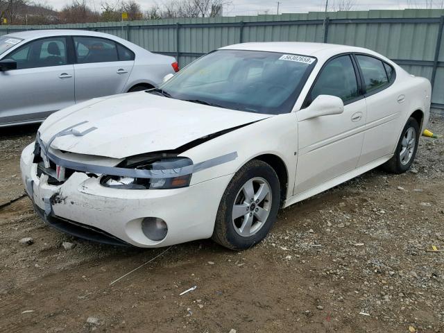 2G2WP552161122767 - 2006 PONTIAC GRAND PRIX WHITE photo 2