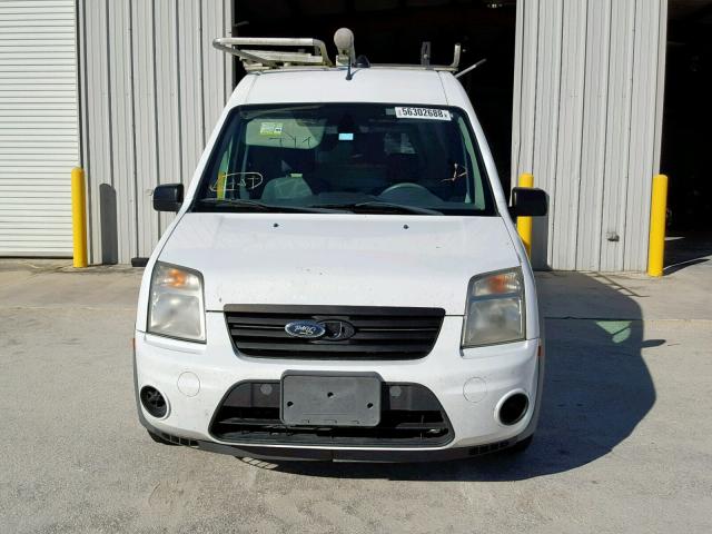 NM0LS7BN9DT136184 - 2013 FORD TRANSIT CO WHITE photo 9