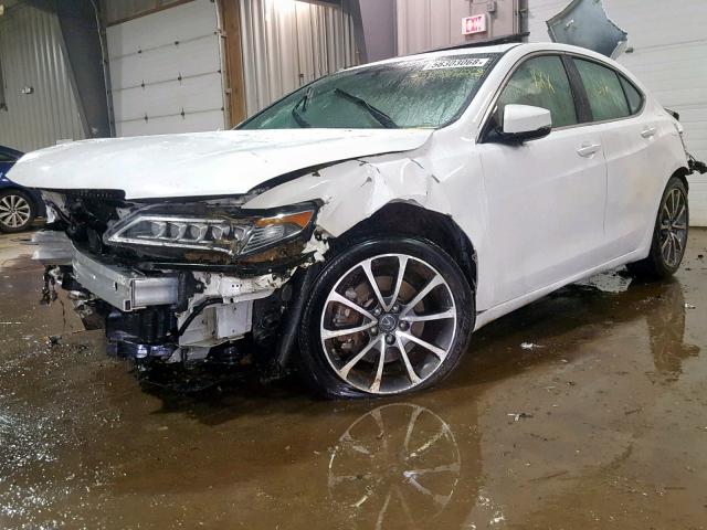 19UUB2F36HA006921 - 2017 ACURA TLX WHITE photo 2