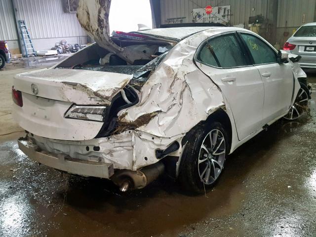 19UUB2F36HA006921 - 2017 ACURA TLX WHITE photo 4