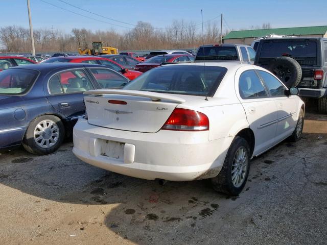 1C3EL56T64N167178 - 2004 CHRYSLER SEBRING LX WHITE photo 4