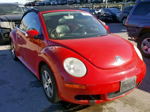 3VWRF31Y66M300446 - 2006 VOLKSWAGEN NEW BEETLE Qırmızı foto 1