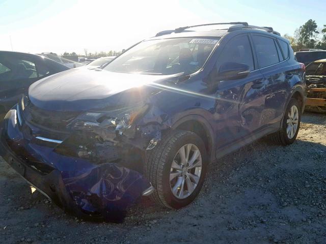 2T3DFREV5FW266644 - 2015 TOYOTA RAV4 LIMIT BLUE photo 2