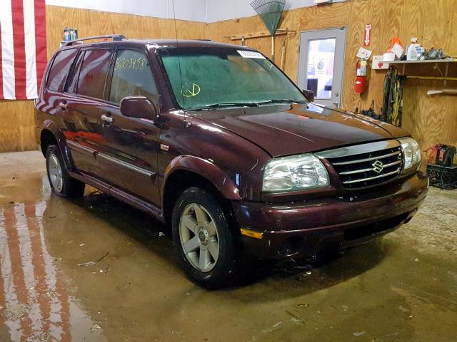 JS3TX92V714105264 - 2001 SUZUKI GRAND VITA BURGUNDY photo 1