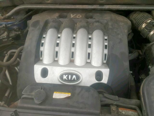 KNDJF723367281259 - 2006 KIA NEW SPORTA BLUE photo 7