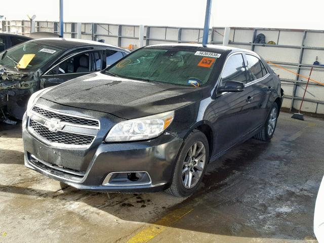 1G11E5SA5DF281491 - 2013 CHEVROLET MALIBU 2LT BLACK photo 2