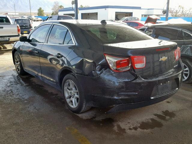 1G11E5SA5DF281491 - 2013 CHEVROLET MALIBU 2LT BLACK photo 3