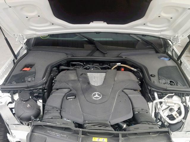 WDD1J6HB0KF086930 - 2019 MERCEDES-BENZ E 450 WHITE photo 7