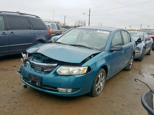 1G8AL52FX5Z164086 - 2005 SATURN ION LEVEL TEAL photo 2