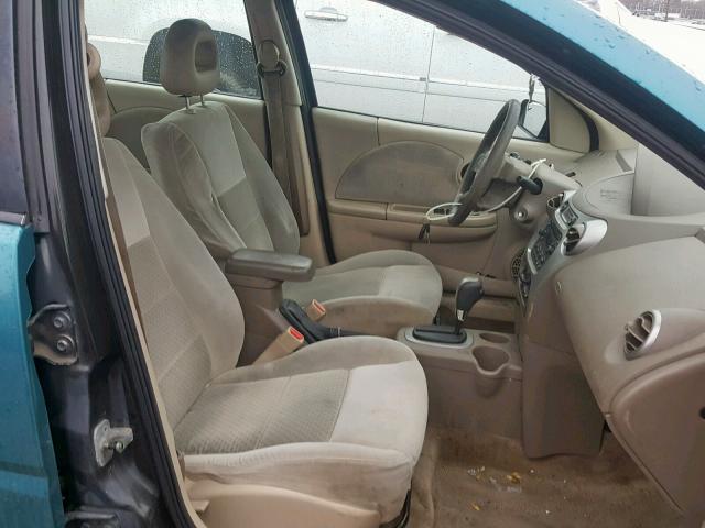 1G8AL52FX5Z164086 - 2005 SATURN ION LEVEL TEAL photo 5