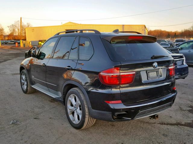 5UXZV8C58D0C16541 - 2013 BMW X5 XDRIVE5 შავი ფოტო 3
