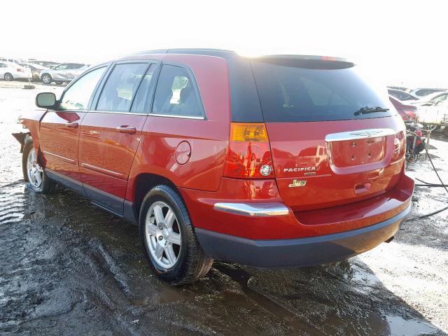 2A4GM68406R831536 - 2006 CHRYSLER PACIFICA T RED photo 3