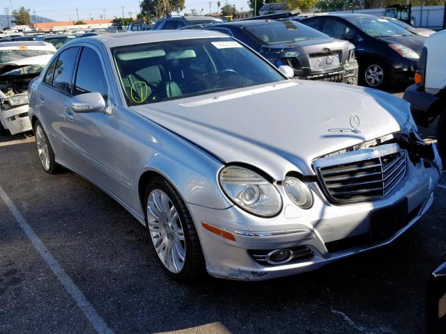 WDBUF56X98B347875 - 2008 MERCEDES-BENZ E 350 SILVER photo 1