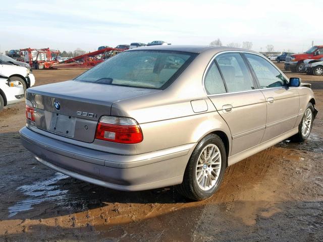 WBADT63422CH96424 - 2002 BMW 530I GRAY photo 4