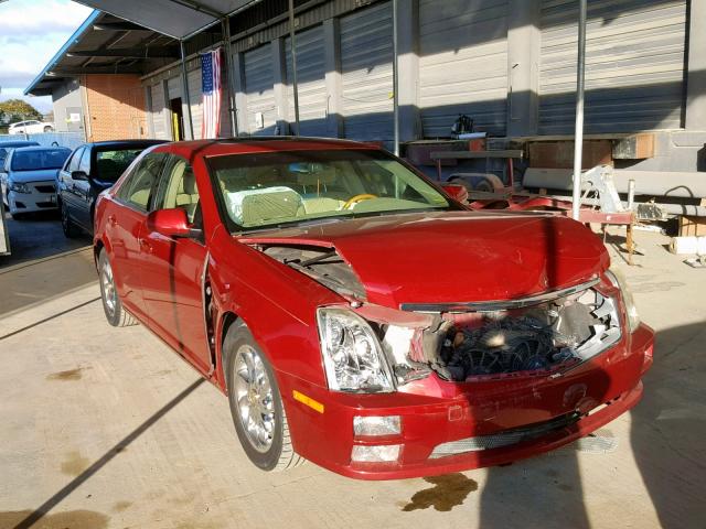 1G6DC67A050164403 - 2005 CADILLAC STS RED photo 1