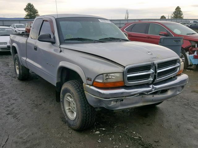 1B7GG22N1YS736167 - 2000 DODGE DAKOTA WHITE photo 1