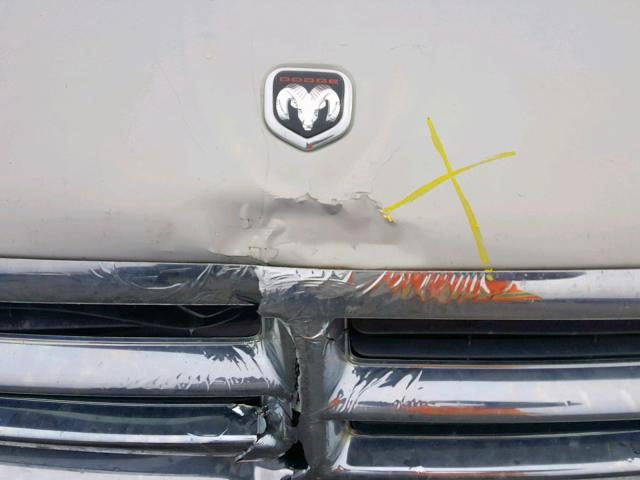 1B7GG22N1YS736167 - 2000 DODGE DAKOTA WHITE photo 7