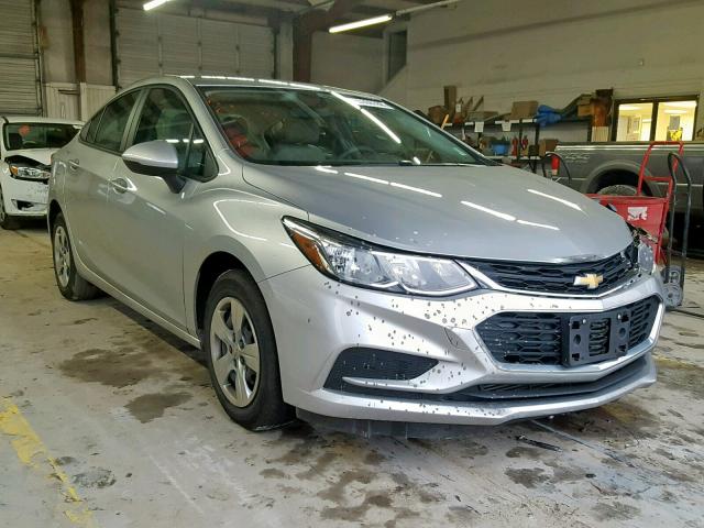 1G1BC5SM5J7141872 - 2018 CHEVROLET CRUZE LS SILVER photo 1