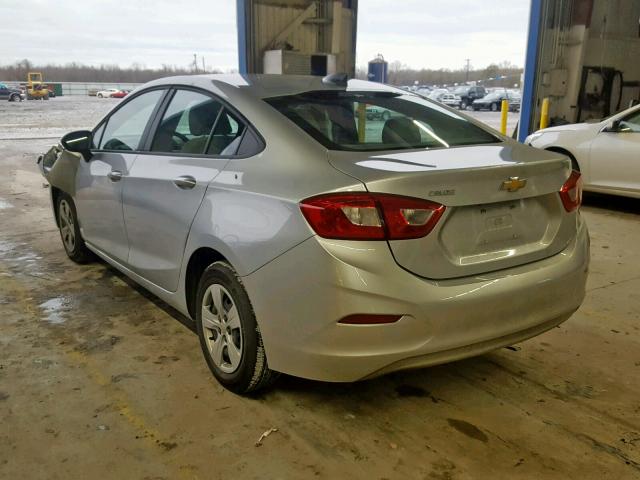 1G1BC5SM5J7141872 - 2018 CHEVROLET CRUZE LS SILVER photo 3