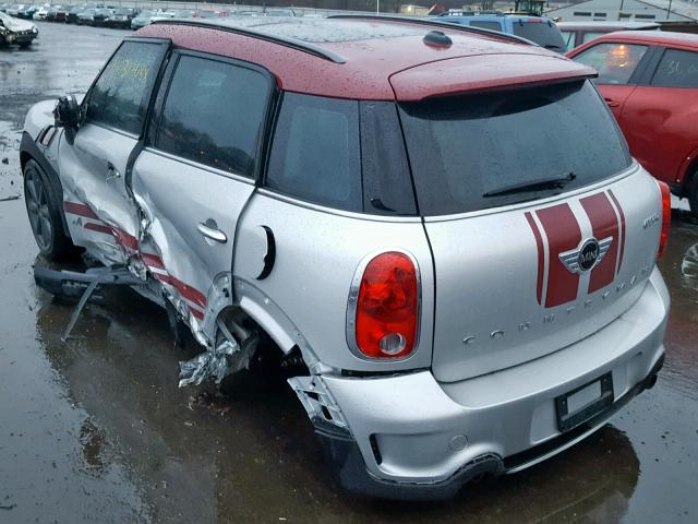 WMWZC5C58GWU21407 - 2016 MINI COOPER S C SILVER photo 3