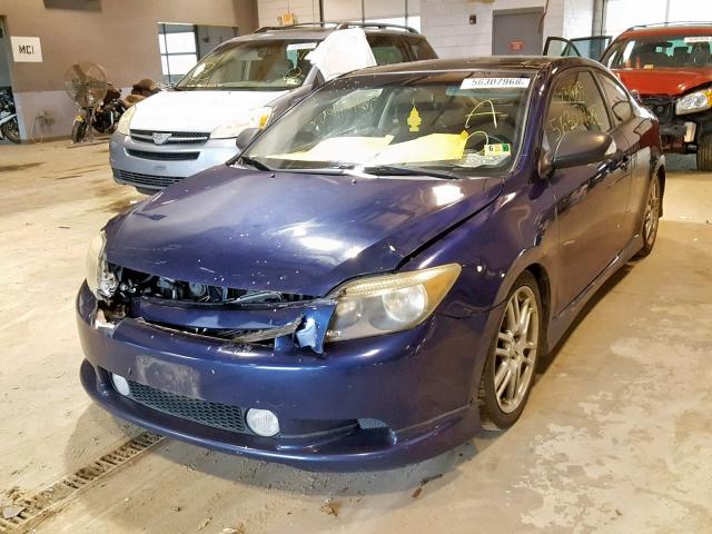 JTKDE167560117829 - 2006 TOYOTA SCION TC ლურჯი ფოტო 2