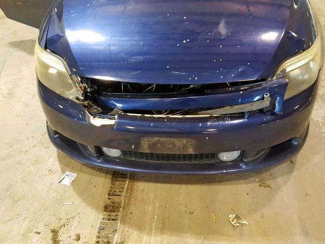 JTKDE167560117829 - 2006 TOYOTA SCION TC ლურჯი ფოტო 9