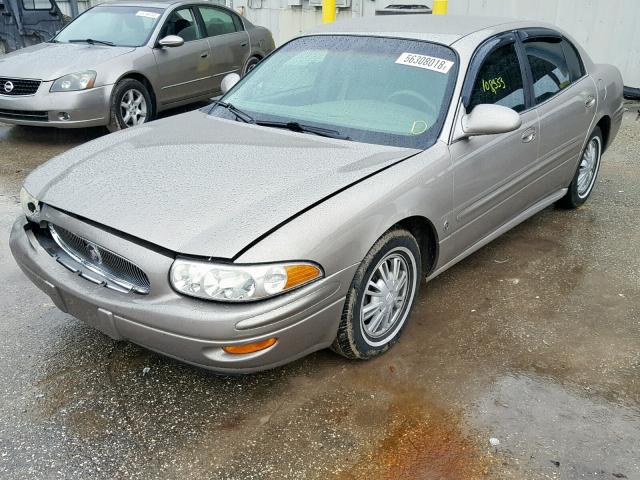 1G4HP52K934130443 - 2003 BUICK LESABRE CU BEIGE photo 2