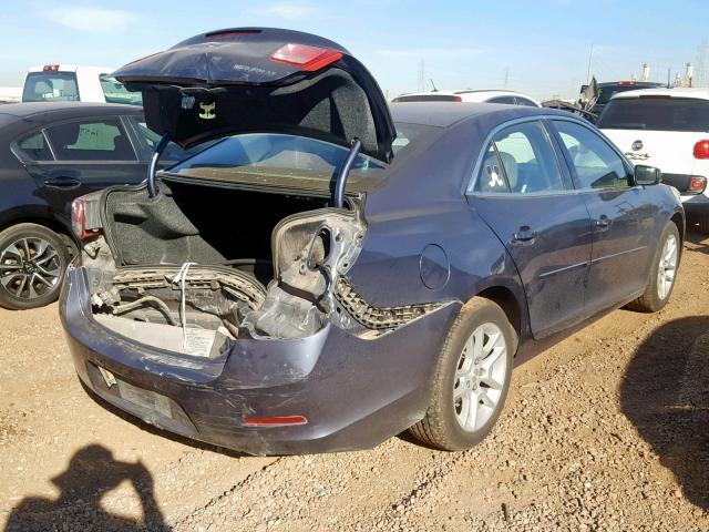 1G11C5SAXDF344574 - 2013 CHEVROLET MALIBU 1LT BLUE photo 4