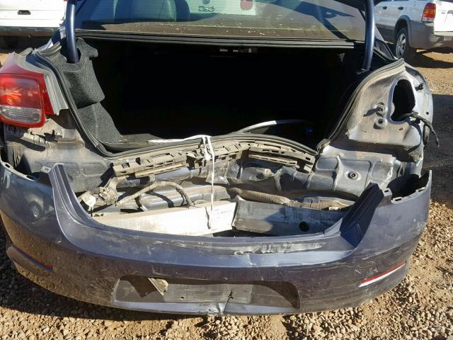 1G11C5SAXDF344574 - 2013 CHEVROLET MALIBU 1LT BLUE photo 9