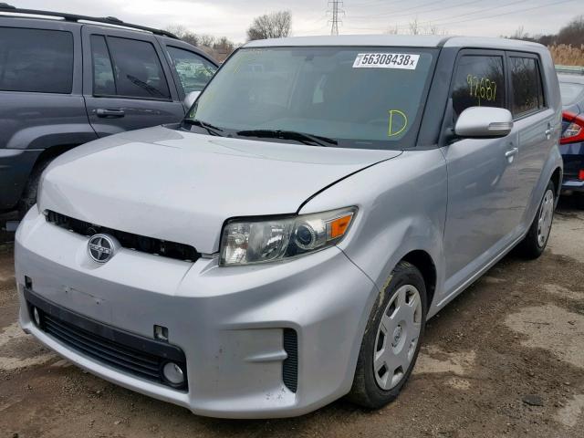 JTLZE4FE0CJ001543 - 2012 TOYOTA SCION XB Күміс фото 2