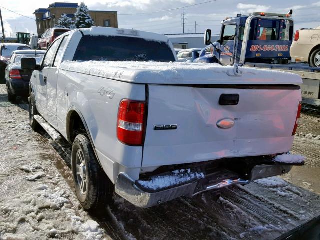 1FTPX14V77NA58674 - 2007 FORD F150 WHITE photo 3