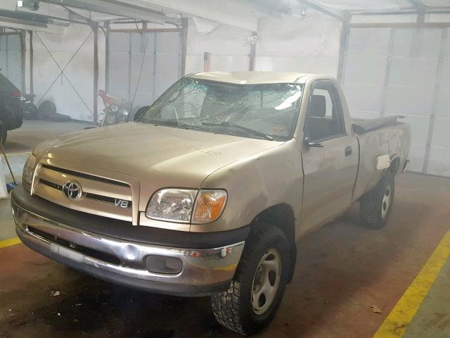 5TBKT42156S477423 - 2006 TOYOTA TUNDRA TAN photo 2