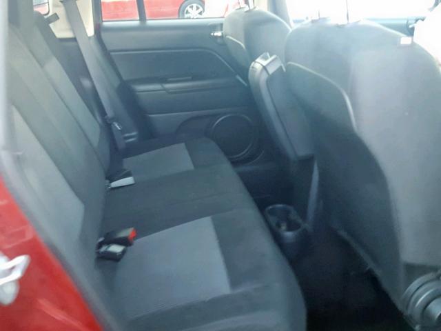 1C4NJCBAXFD249661 - 2015 JEEP COMPASS SP წითელი ფოტო 6