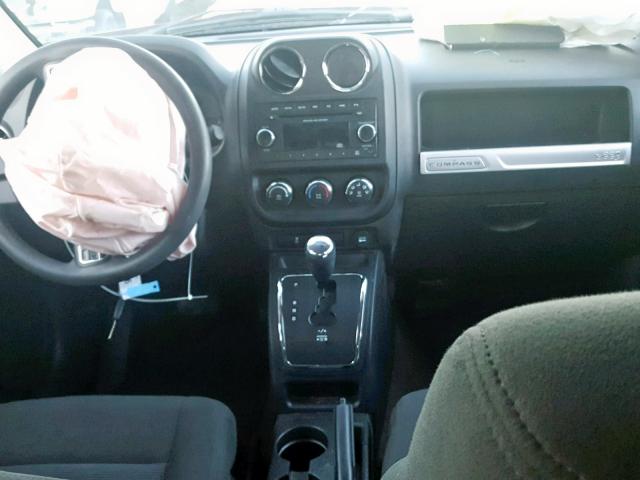 1C4NJCBAXFD249661 - 2015 JEEP COMPASS SP წითელი ფოტო 9