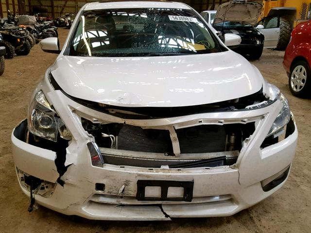 1N4BL3AP9DN548008 - 2013 NISSAN ALTIMA 3.5 WHITE photo 9