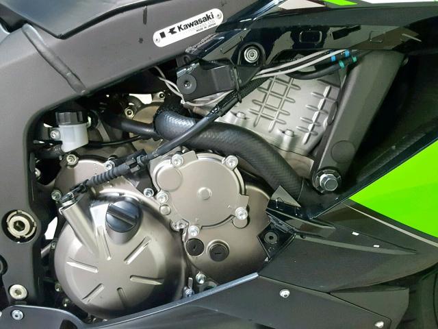 JKBZXJE14GA021177 - 2016 KAWASAKI ZX636 E GREEN photo 12