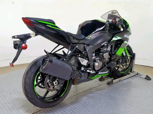 JKBZXJE14GA021177 - 2016 KAWASAKI ZX636 E GREEN photo 8