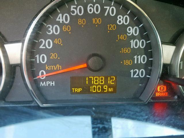 1G8AJ55F07Z191253 - 2007 SATURN ION LEVEL RED photo 8