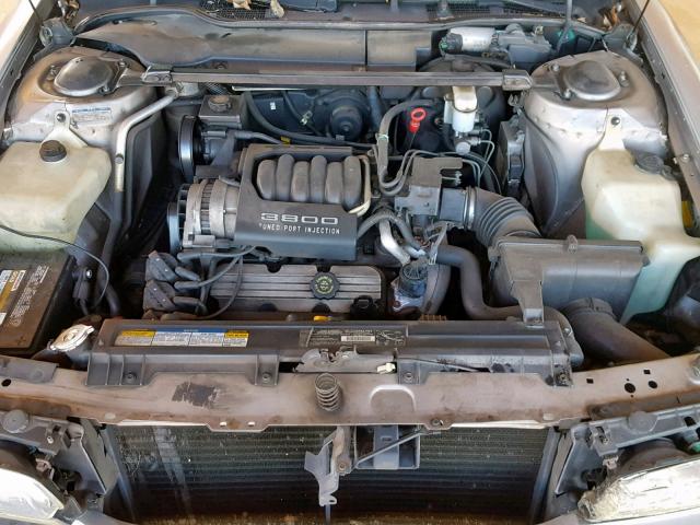 1G4HR52L3SH419456 - 1995 BUICK LESABRE LI GRAY photo 7