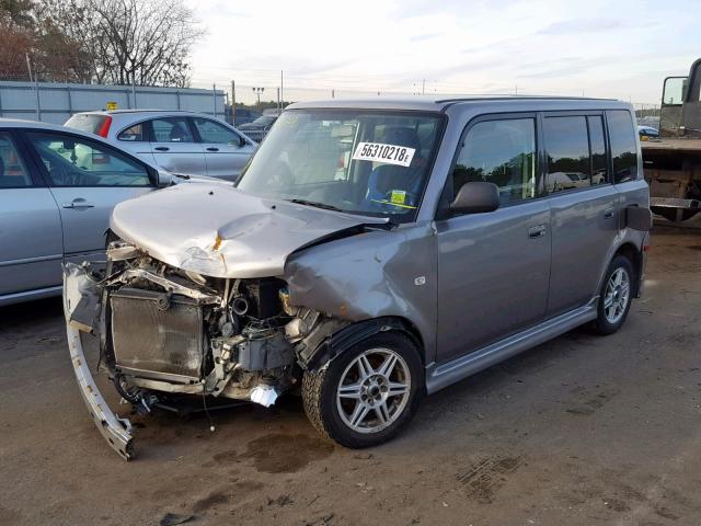 JTLKT324564073792 - 2006 TOYOTA SCION XB Сұр фото 2