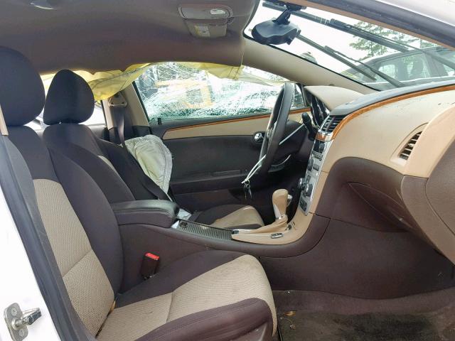 1G1ZC5E03CF397640 - 2012 CHEVROLET MALIBU 1LT WHITE photo 5